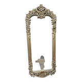Golden wooden mirror