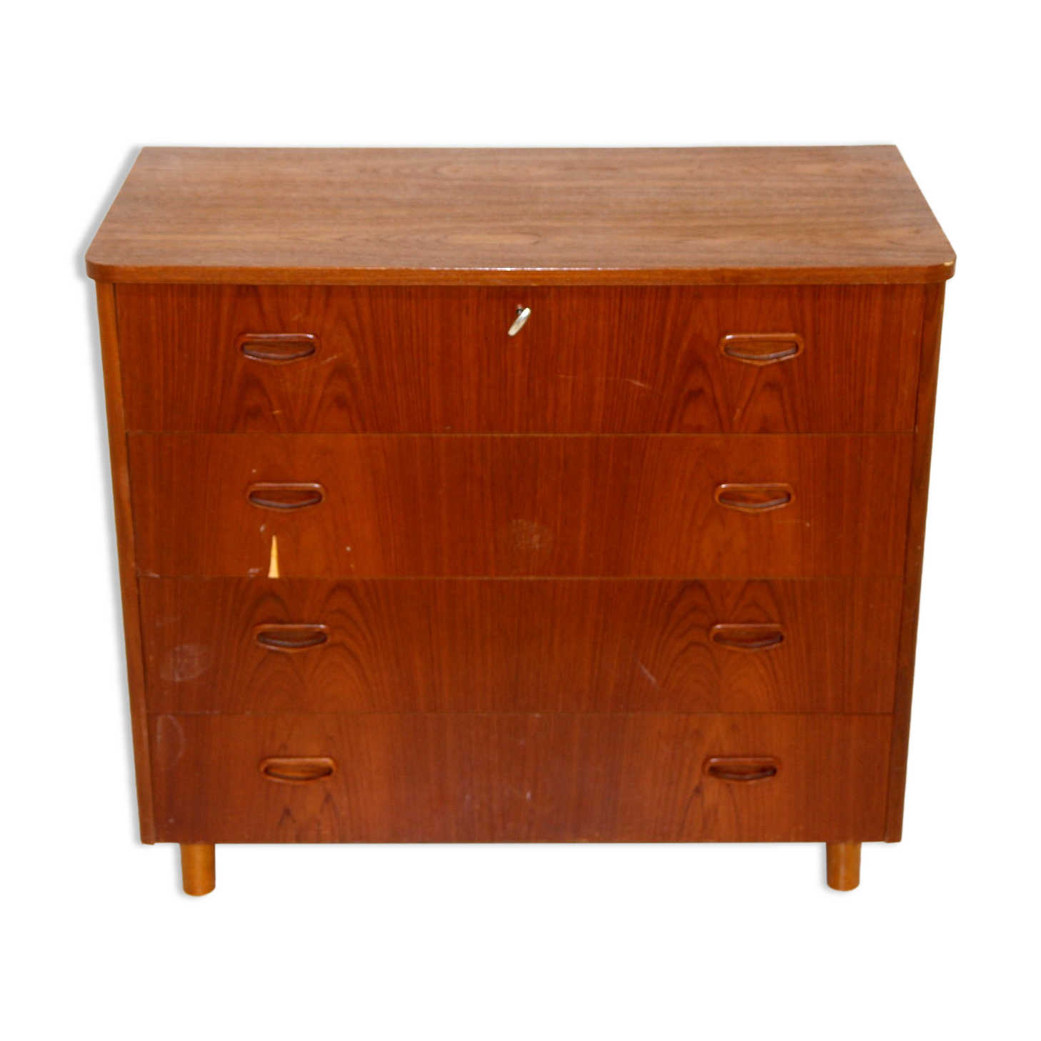 Teak chest of drawers, Sweden, 1960