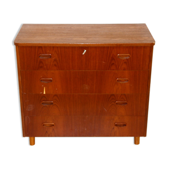 Teak chest of drawers, Sweden, 1960