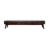 Enfilade basse vintage, restaurée, 210cm