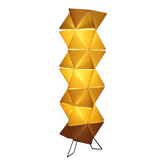 Lampadaire tripode façon origami