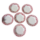6 Céranord St Amand Magnolia flat plates