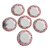 6 Céranord St Amand Magnolia flat plates