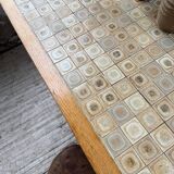 Scandinavian oak and ceramic table