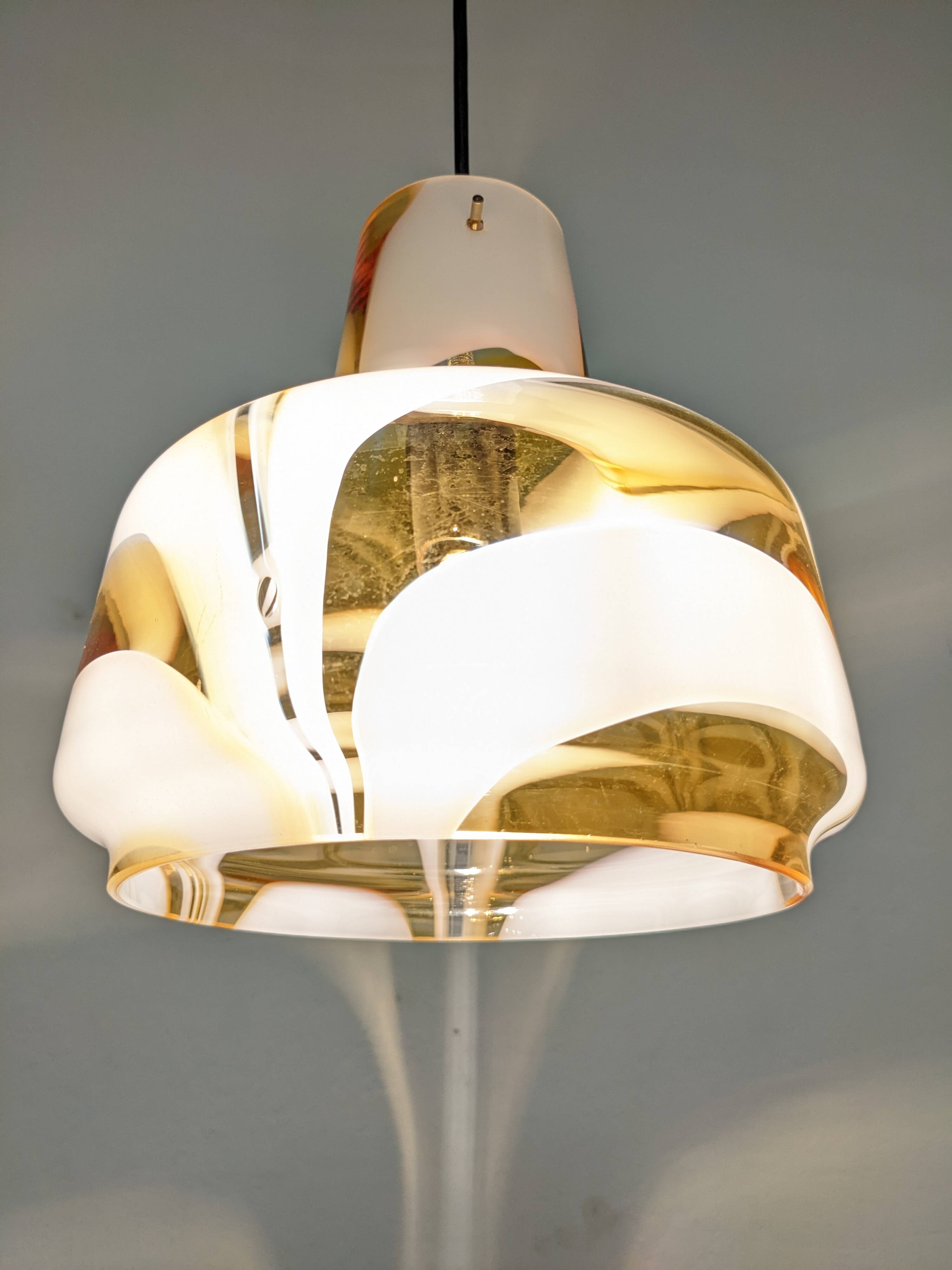 Murano glass pendant lamp from the 60s/70s