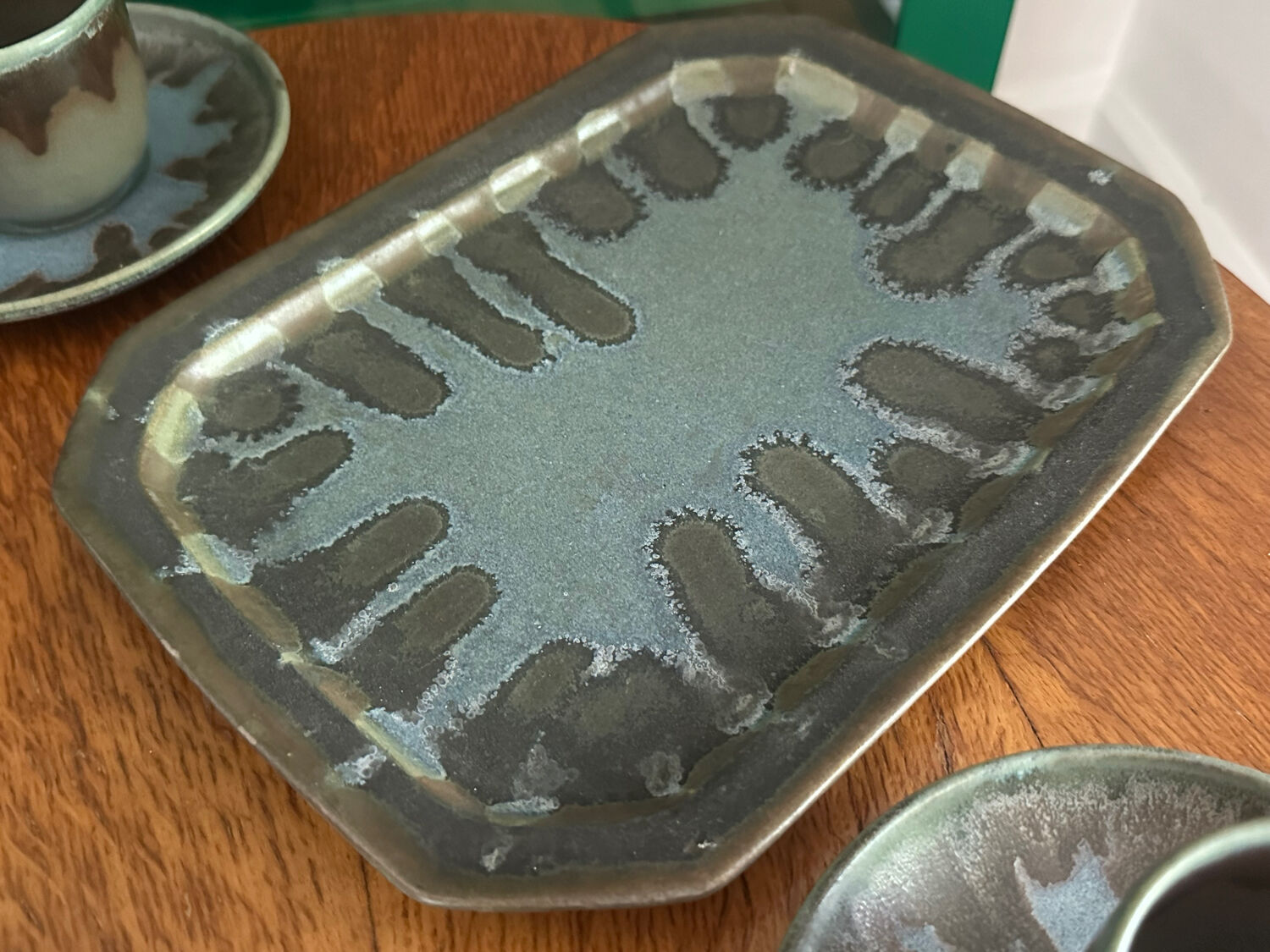 Vintage Denbac stoneware coffee set