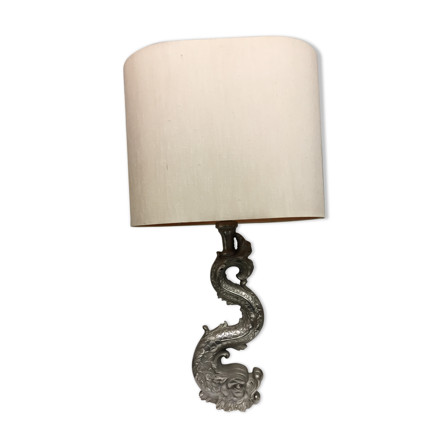 large dolphin table lamp