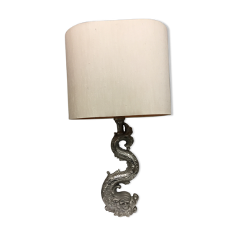large dolphin table lamp