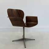 Mid-Century Plywood Focus Chair by A. Belokopytoff for Westnofa