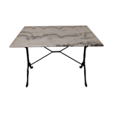 Table bistro heavy marble