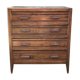 Parisian antique wooden chest of drawers