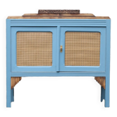 Buffet enfilade art déco vintage cannage