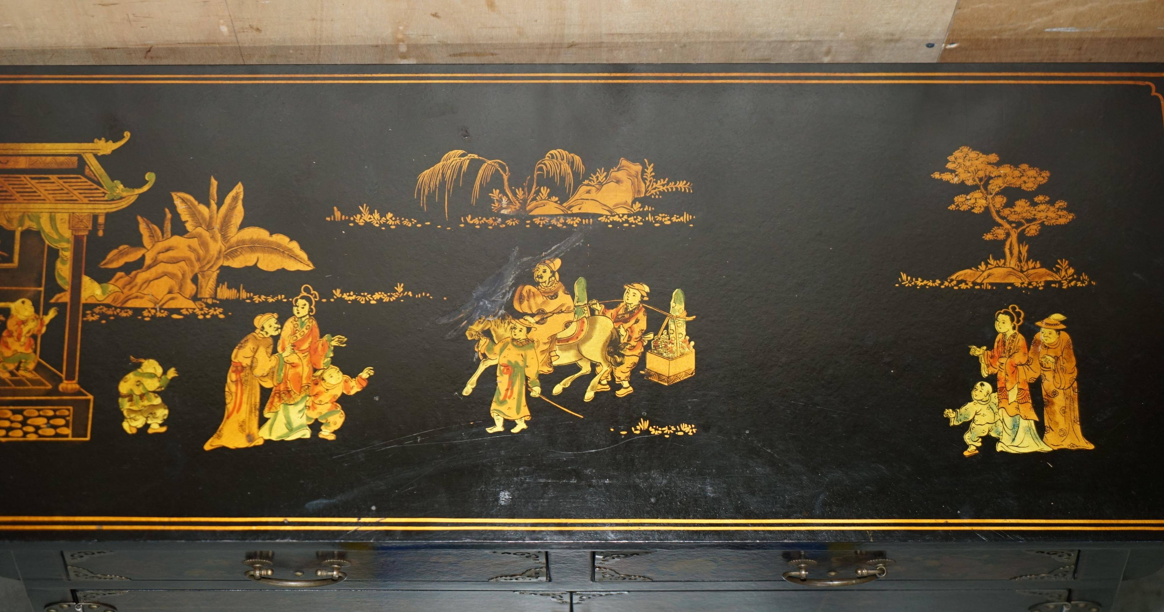 Chinese buffet mid-20th century pagoda temple style