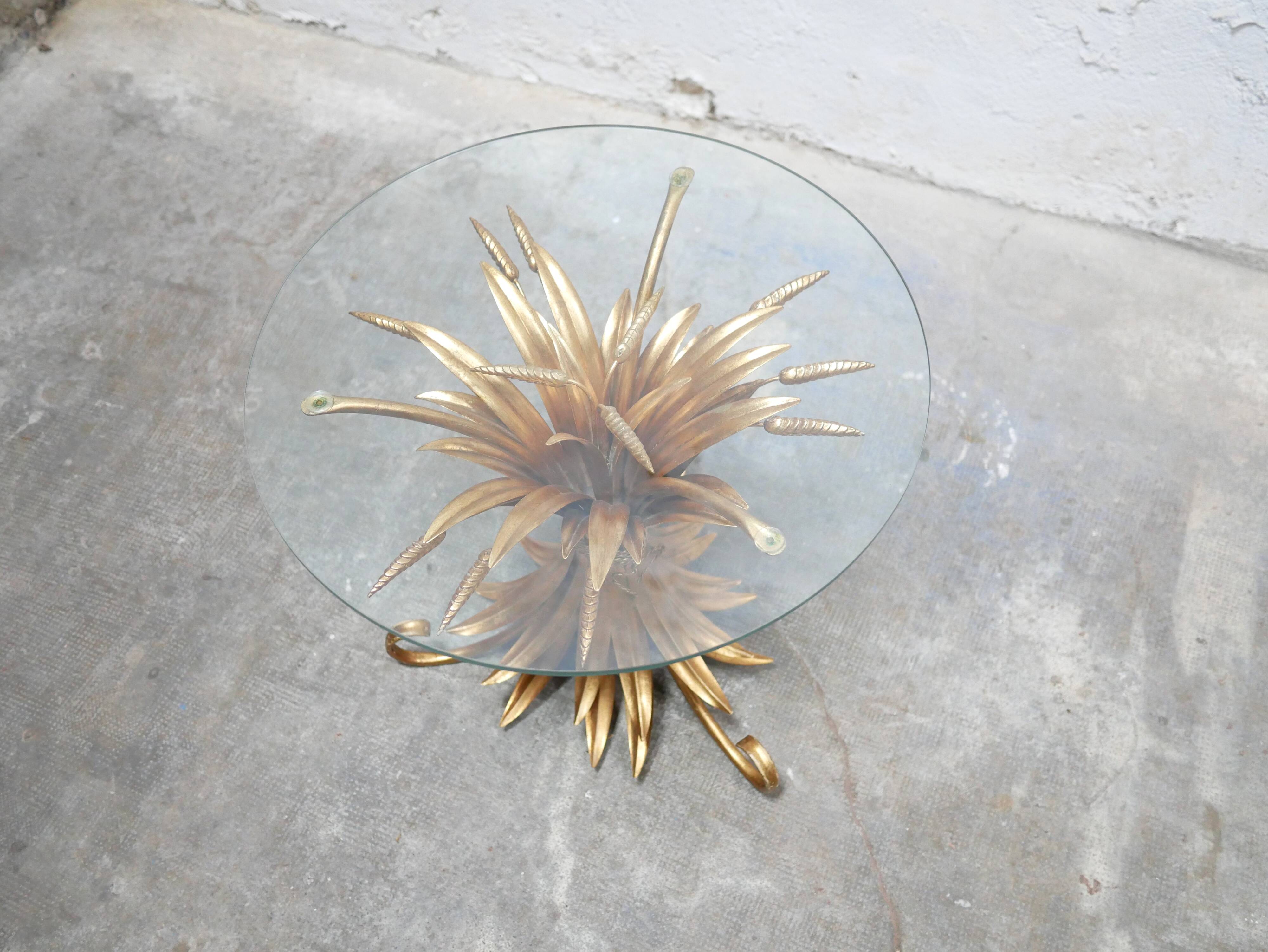 Coco Chanel vintage wheat sheaf side table