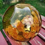 Vintage globe pendant lamp