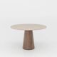 Handcrafted w/ Plaster - Contemporary Textured Dining Table “Cone”- Round 120