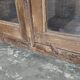 Antique glass-fronted buffet in Burmese teak