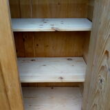English pine cabinet