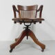 Oak office chair