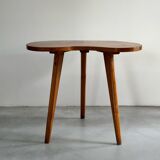 Vintage wooden side table or end table from the 60s
