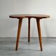 Vintage wooden side table or end table from the 60s