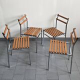 Set of 4 vintage chairs 1960