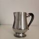 vintage cream jug Letang Remy - 18/10 stainless steel with black resin handle