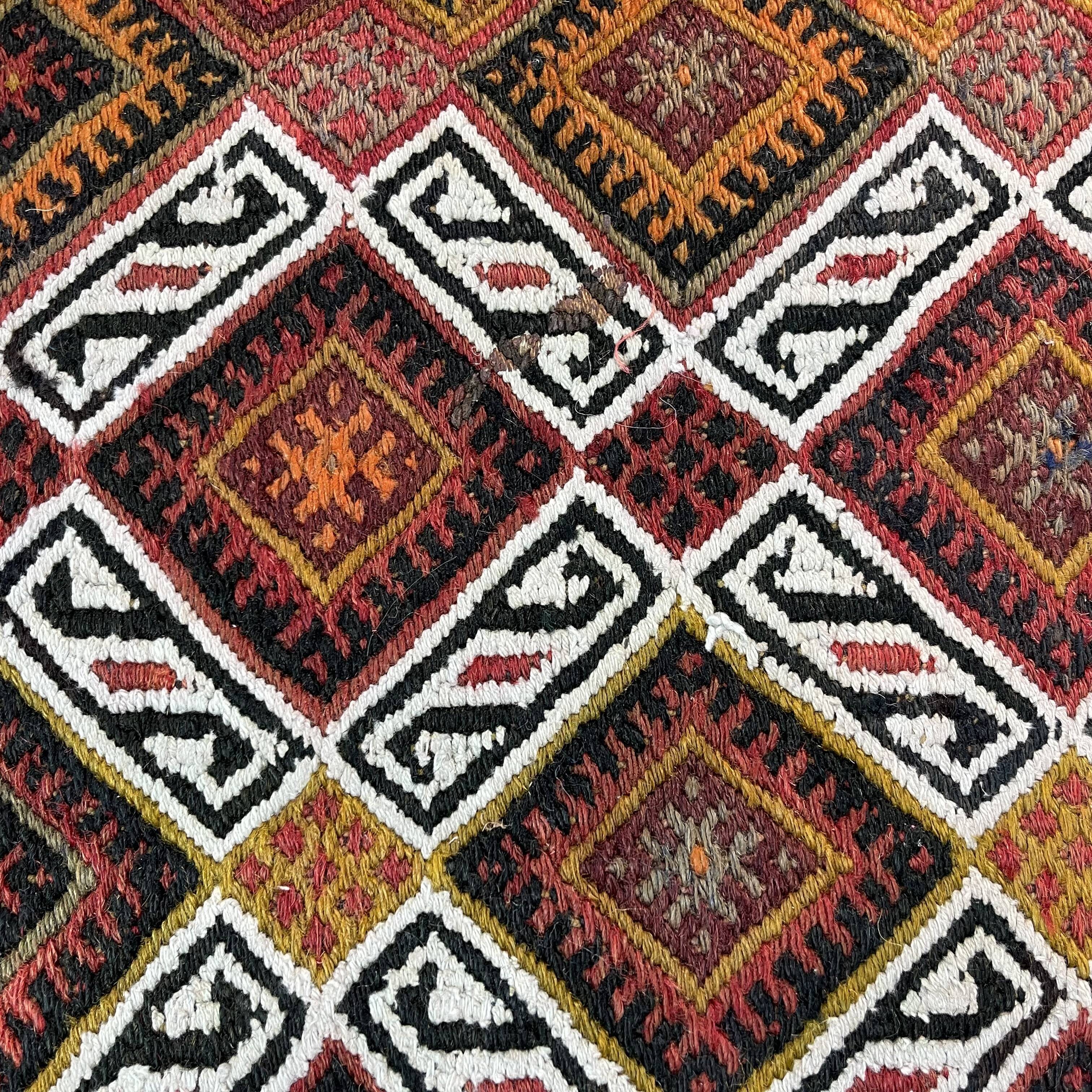 Vintage turkis kilim rug , 90 x 52 cm