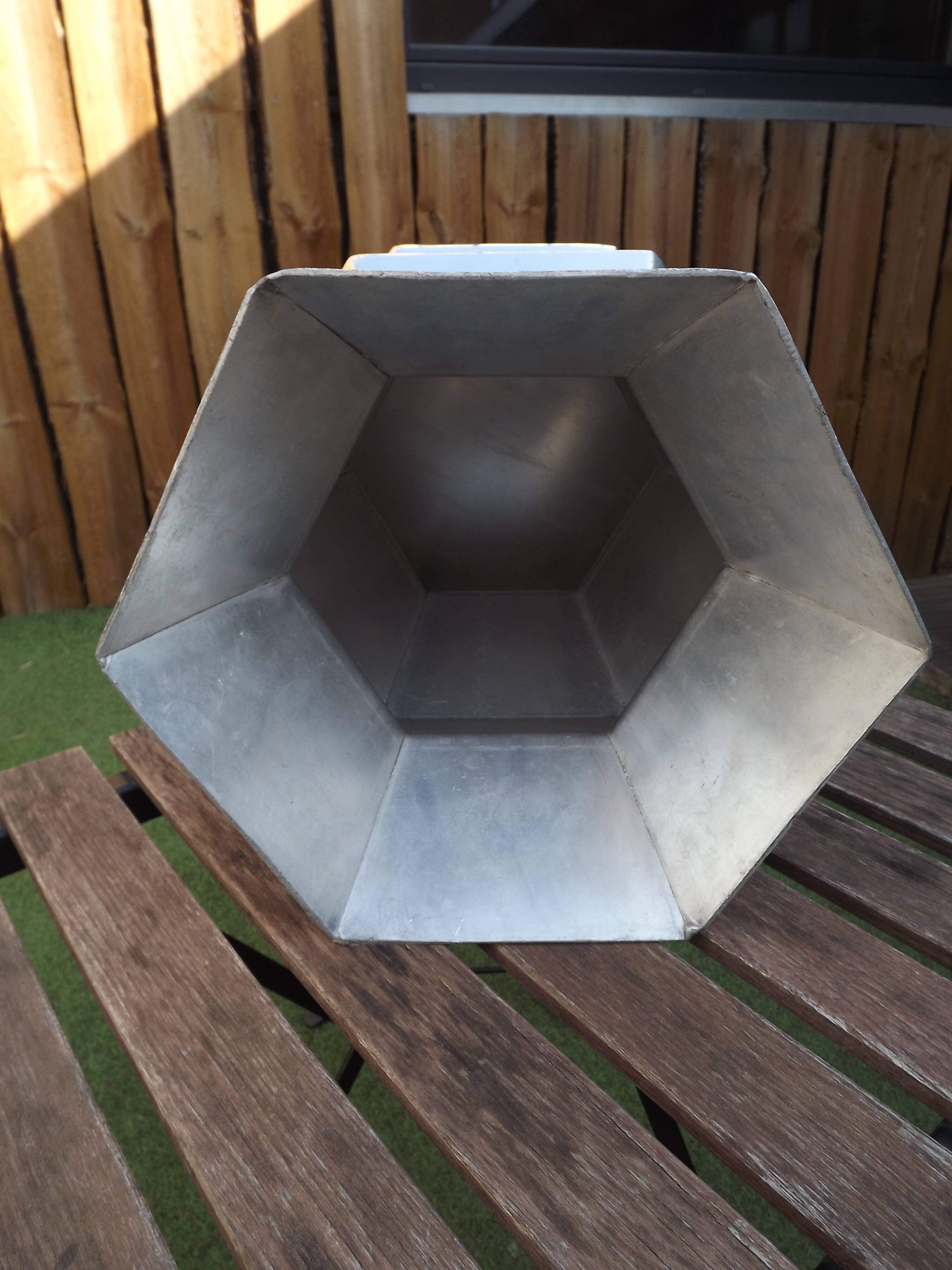 Millbury metal stool Rutledge & King design