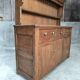 Buffet vaisselier en pin 1900