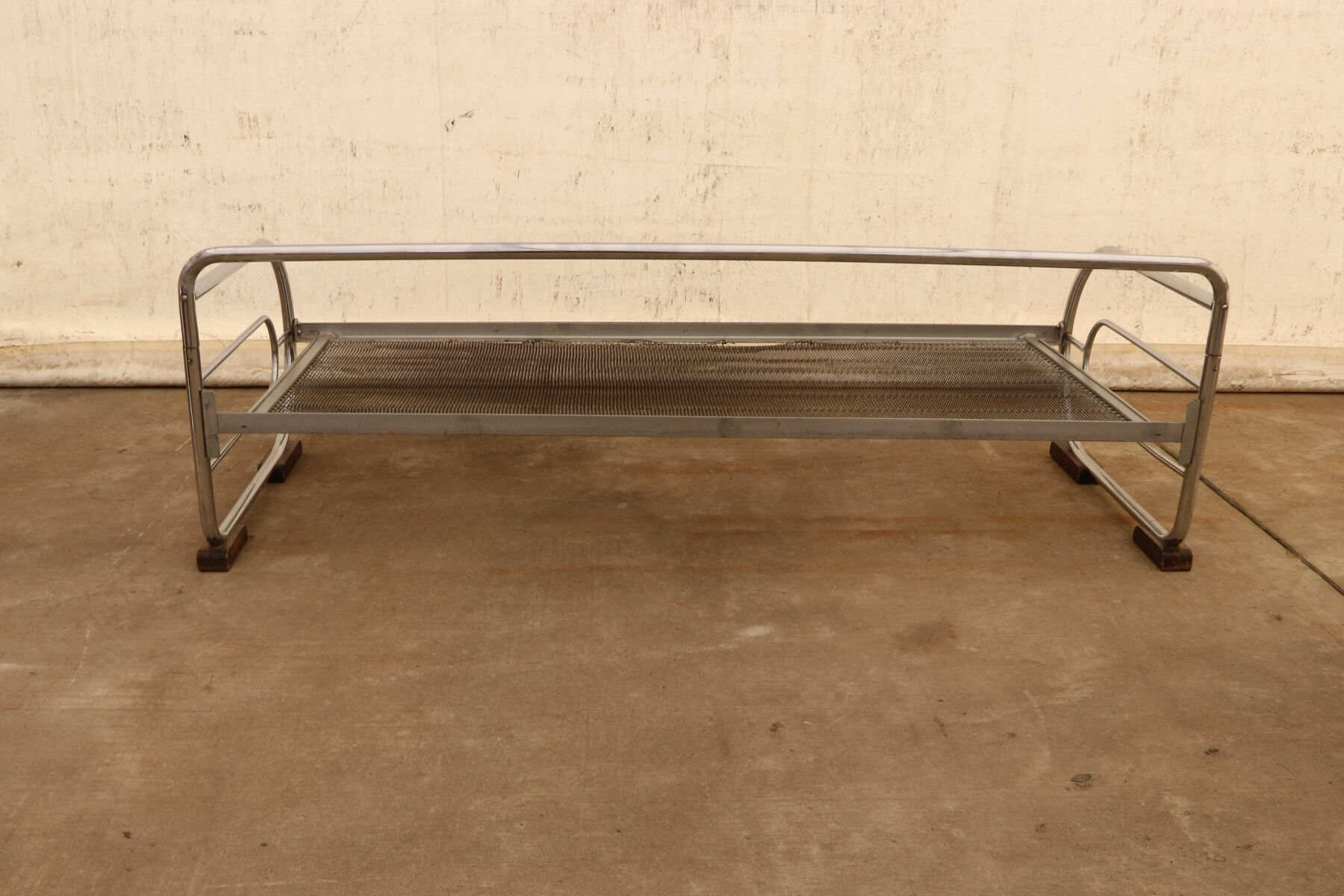 Chrome Bauhaus Sofa by Hynek Gottwald, Bohemia, 1930s