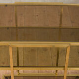 Hollywood Regency style bar cart