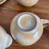 Stoneware breakfast service