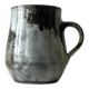 Ceramic carafe, glazed and signed, Chantal & Thierry 1970.