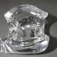 Cendrier cristal bayel vide poche vintage