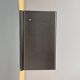Vintage modernist wall lamp, folded metal, France 1970