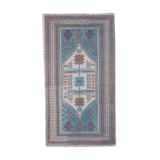 Vintage faded turkish oushak rug 103 x 190 cm
