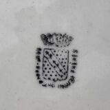 6 mismatched Sarreguemines plates