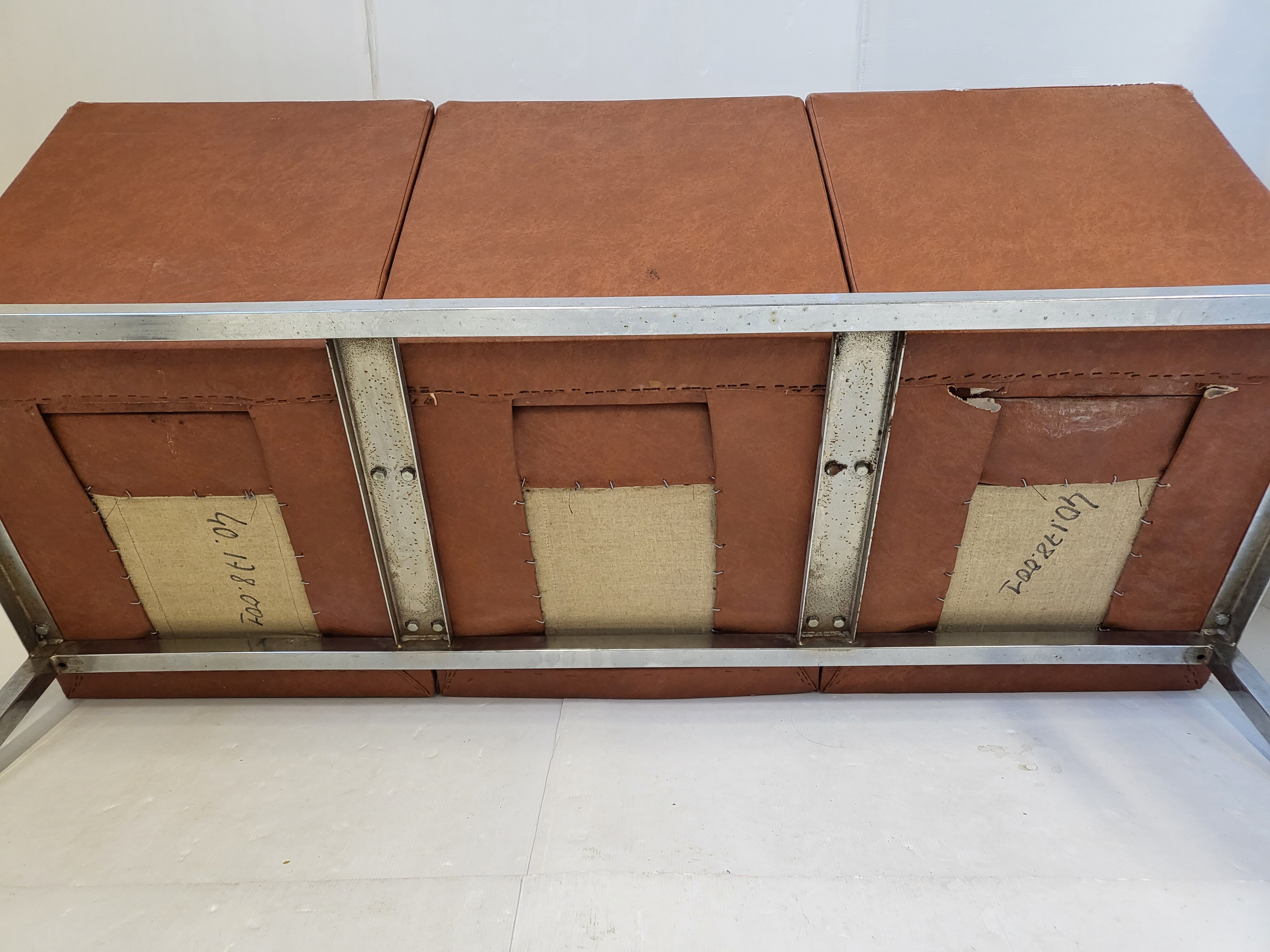 Vintage 3-seater sofa 1960