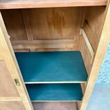 Large Art Deco wardrobe with sliding doors (renovated)