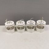 Four Magazine Spots/Lamps, by Vilhelm Wohlert for Louis Poulsen 70s Denmark