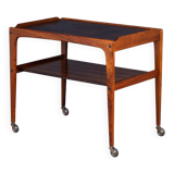 Bar Cart in Rosewood by Edmund Brouer, Denmark, 1970s