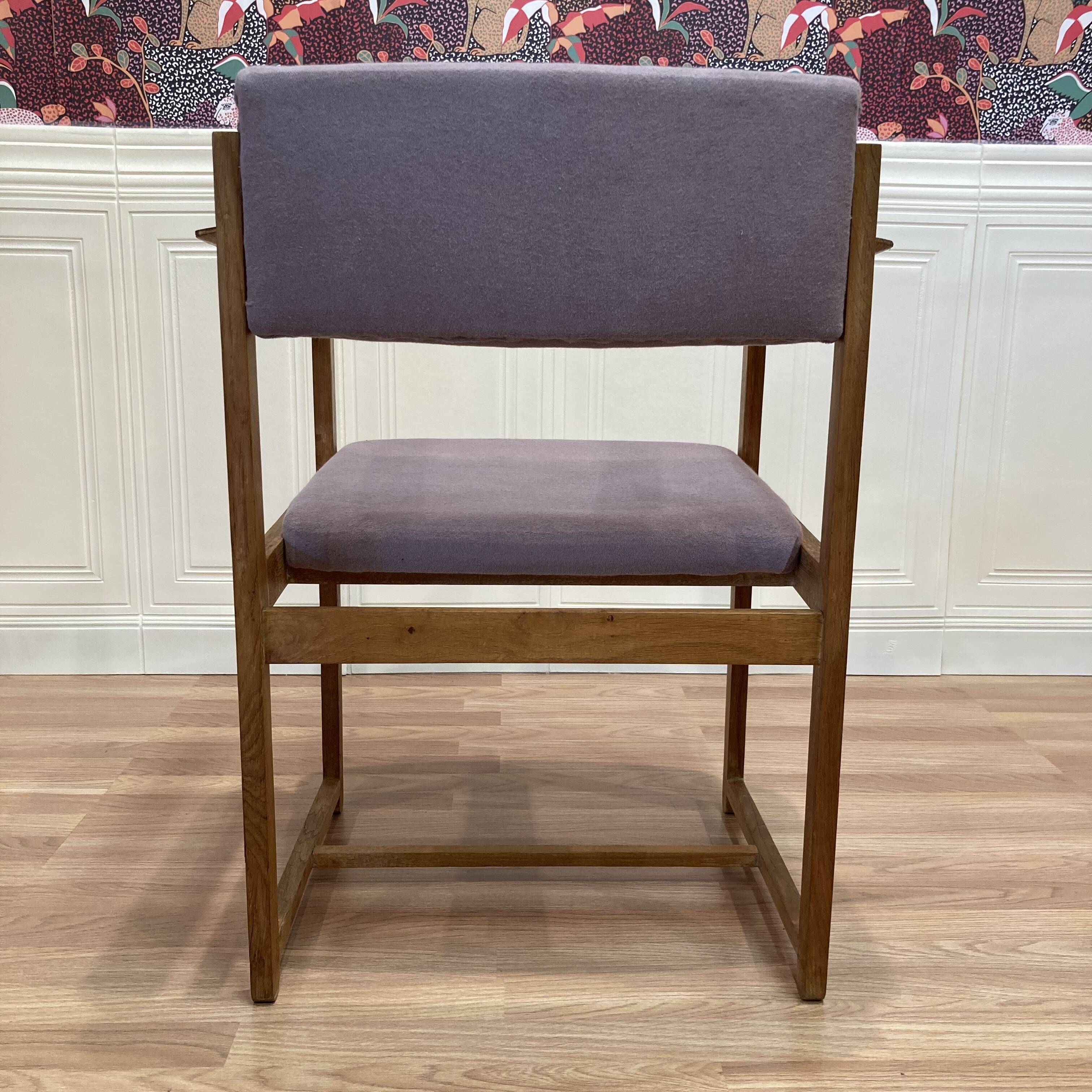 Fauteuil estampille "Design Scandinave" 1960.
