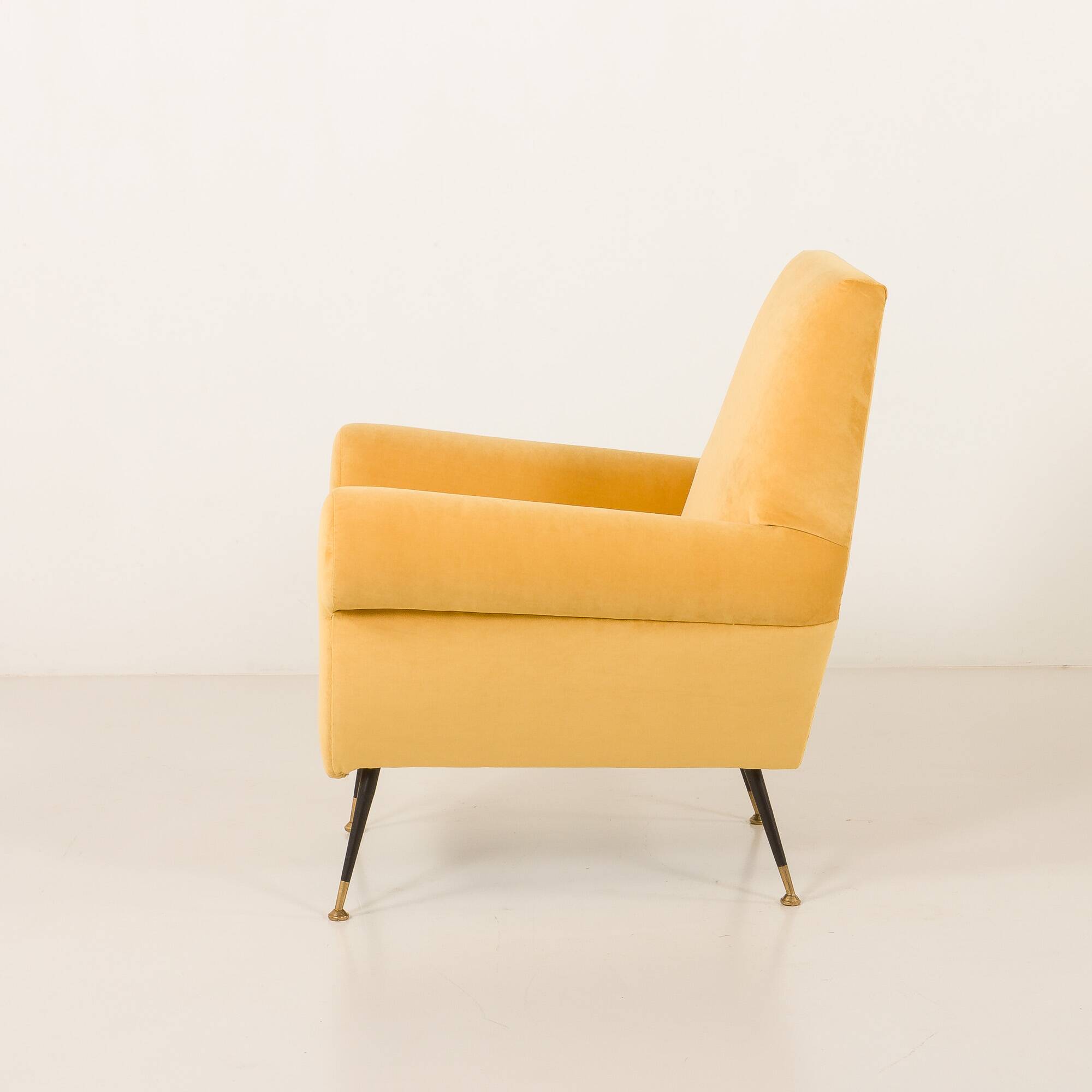 Gigi Radice mid century lounge chair for Minotti, Italy 1950s