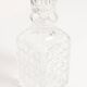 Mid-Century Transparent Crystal Carafe with Stopper, Europe, 1960s