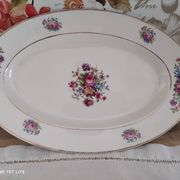 Sarreguemines oval dish, Guy model