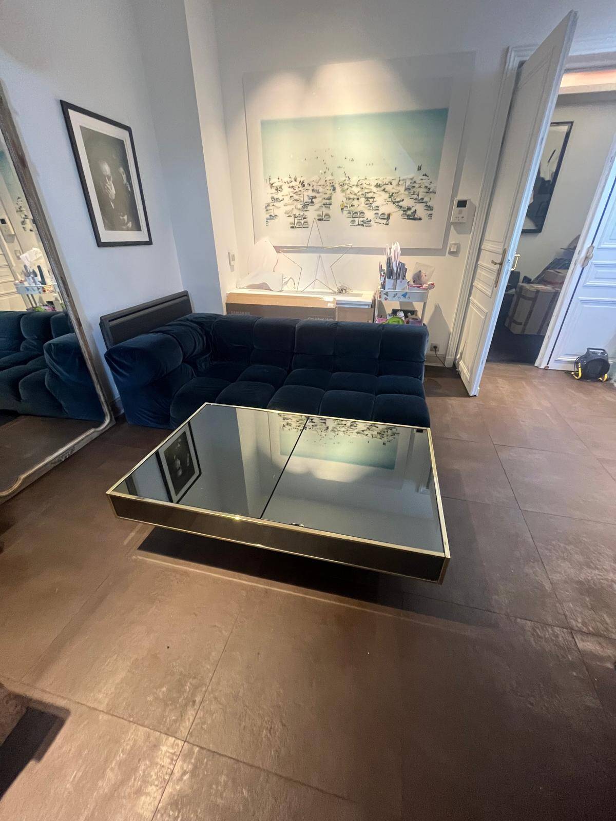 Table basse willy rizzo