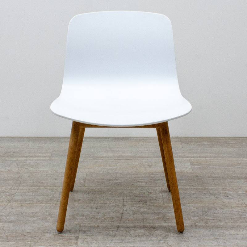 HAY brand ACC12 white plastic chair