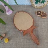 Hand or hanging mirror kitsch shells