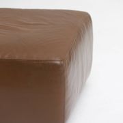 Canapé en cuir modulaire, fabriqué par Durlet, Belgique, années 1970.